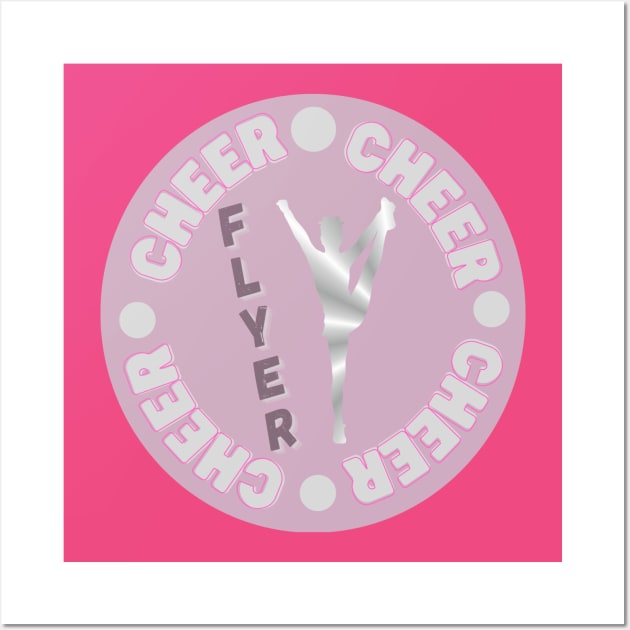 Cheer flyer Wall Art by Sport-tees by Marino's